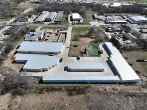 Aerial view of Five Star Storage