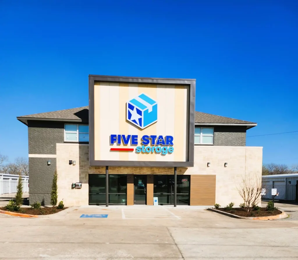 Five Star storage building.