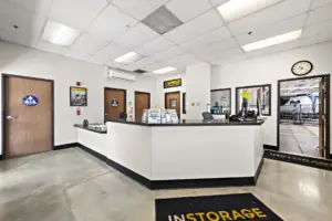 InStorage front desk.